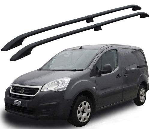Black aluminium roof rack - black,