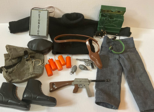 Vintage action man french - man,