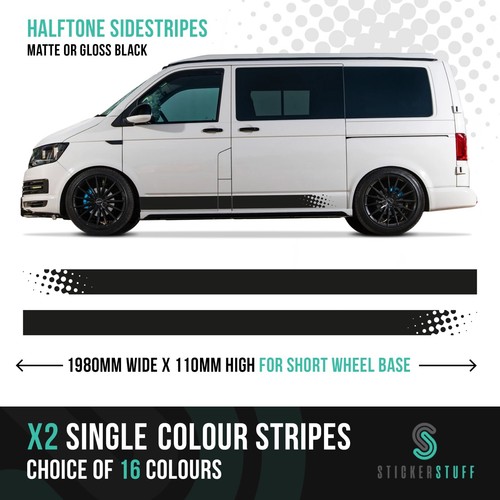 Van side stripes - stripes, decal