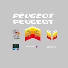 Peugeot Bicycle Frame Stickers - Decals - n.34