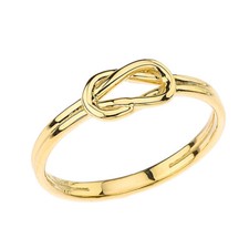Hercules Love Knot Ring in Gold (Available in Yellow/Rose/White Gold)