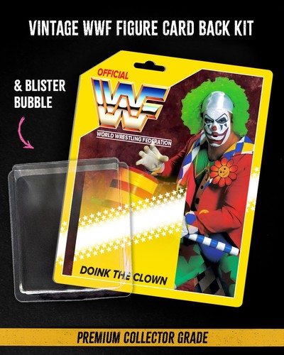 Wwf doink the clown card - wwf,