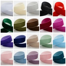 Velvet Ribbon - 9mm 16mm 25mm