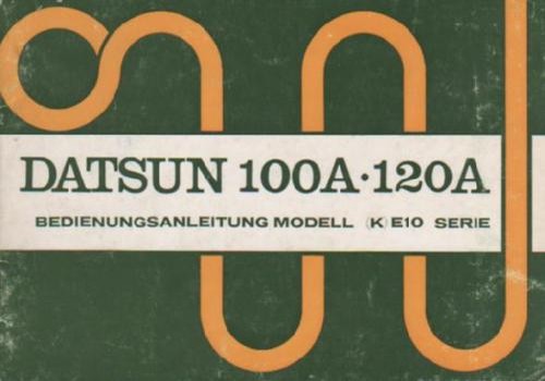 Datsun cherry 100a 120a owners - 100a,