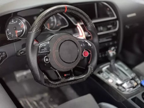 Audi steering wheel ring - wheel, black