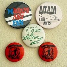 ADAM AND THE ANTS VINTAGE PIN