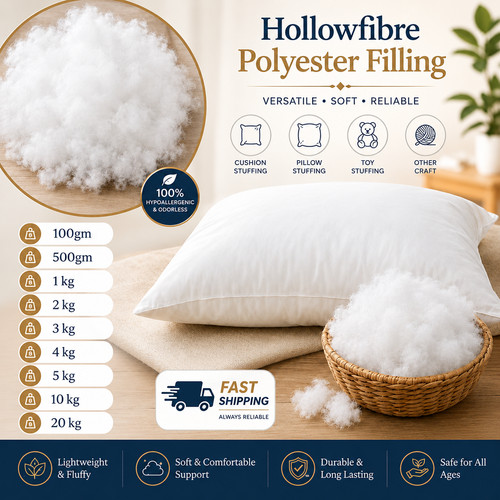 100 virgin hollowfiber - 100%,