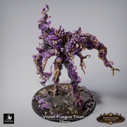 Violet fungus titan - violet, colossal