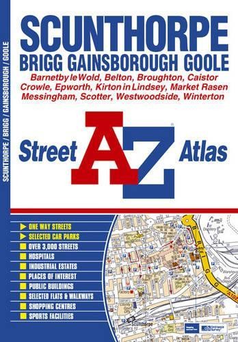 Scunthorpe street atlas - scunthorpe,