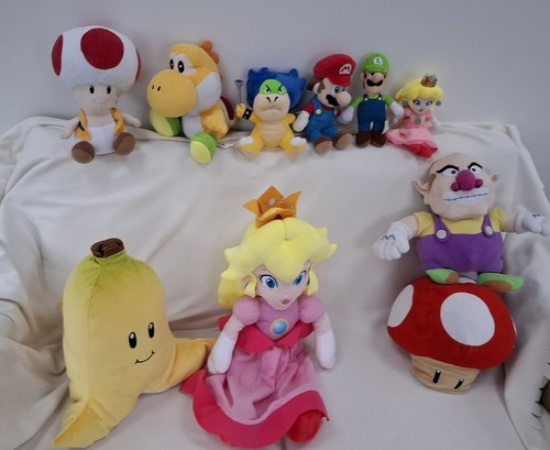 Super mario plush bundle - mario,
