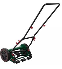 Parkside 2 Wheels Manual Hand Push Lawnmower With 20L Grass Collector