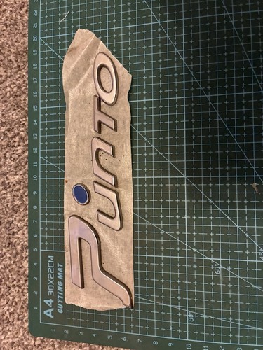 Fiat punto tailgate - badge,