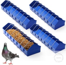 4 Pack Large Pigeon Feeder 8