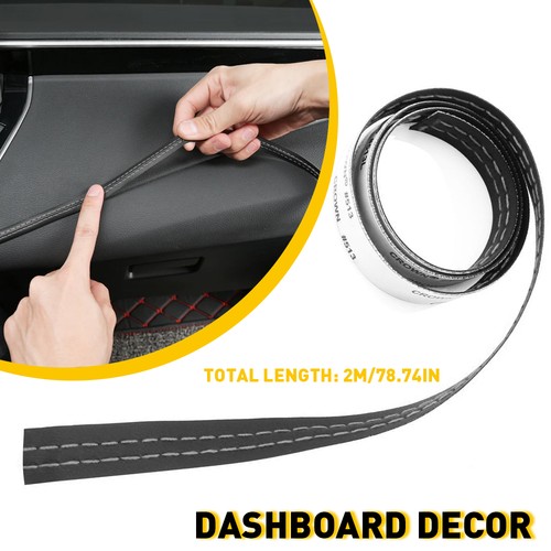 Leather car dashboard decor - car,