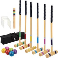 6-Player Croquet Set - 28"