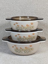 Vintage Pyrex Set "Field