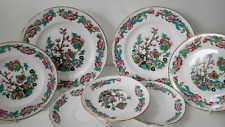 Vintage PLATES Indian Tree Set