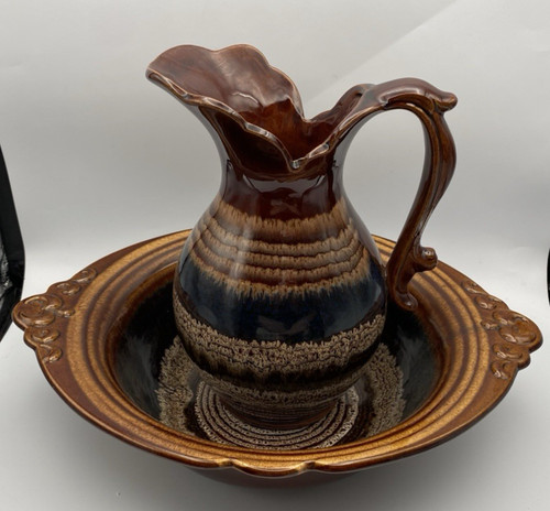 Haeger 4060 brown blue drip - haeger,