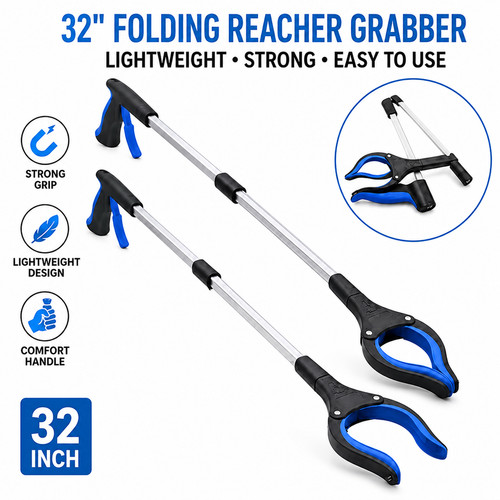 Long reach grabber reacher - long,
