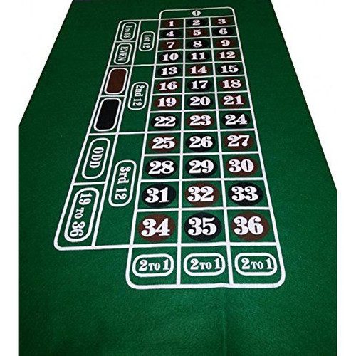 Dark green roulette casino - green,