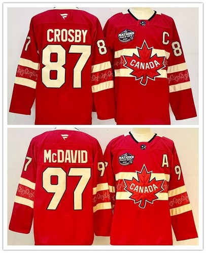Men ice hockey canada red - hockey,