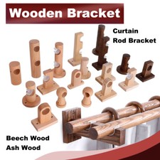 Wooden Curtain Rods Bracket