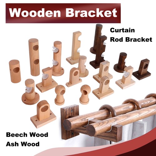 Wooden curtain rods - wooden,