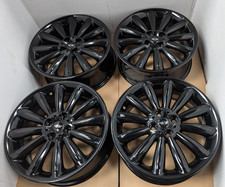 4x GENUINE BLACK MINI COOPER S