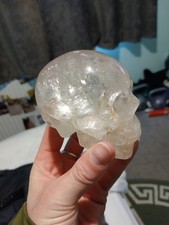 Clear Quartz Skull With Inclusions 