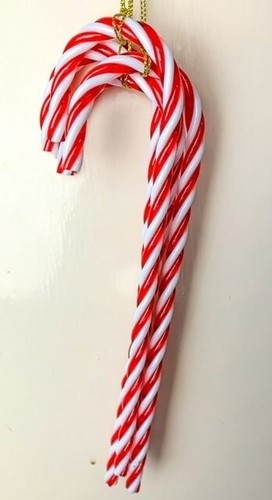 Plastic candy cane christmas - cane,