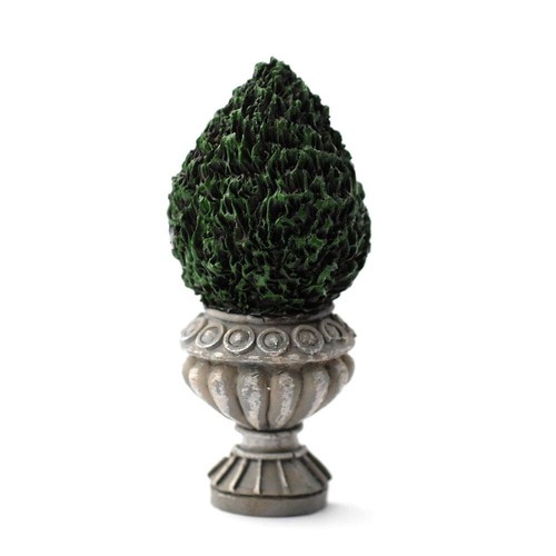 Dolls house bush - topiary, resin