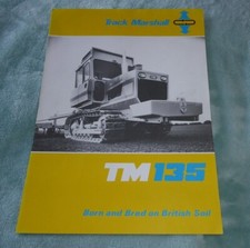Original  Track Marshall TM135 brochure dated 1979
