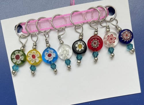 Handmade bead knitting - bead, ring