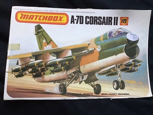 Vintage 1980 matchbox 7d - 1980’s, a-7d