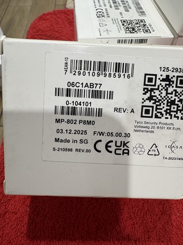 Visonic 802 p8m0 - visonic, mp‑802