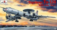 72017 Amodel Tupolev TU-126 aircraft Kit 1/72