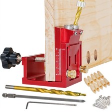 Pocket Hole Jig Kit 15° Drill