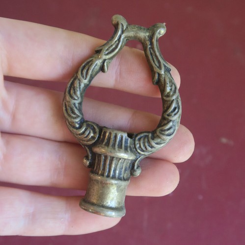 Dark brass bronze lamp