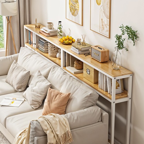 Slim wooden console table - slim,