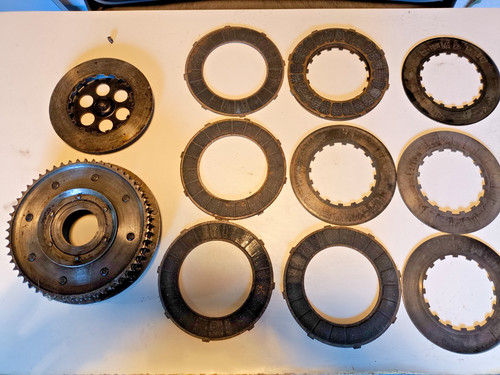 Vintage bsa motorcycle clutch - vintage,