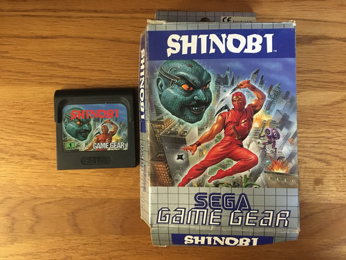 Shinobi game gear pal - gear, boxed