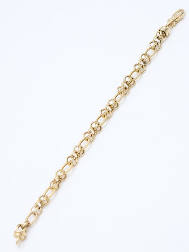 Gold link bracelet 9ct yellow - 9ct,