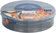 alpina Springform Cake tin, Diameter 26 cm, Non-Stick Coating, with lid Black