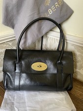 Mulberry Black Leather