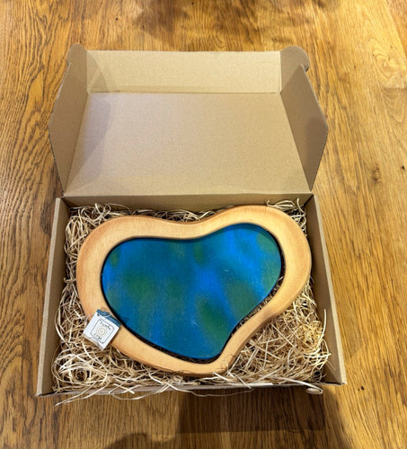 Bumbu wooden heart shaped lake - wooden,