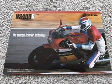 Honda NS400R Sales Brochure