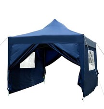 Gazebo Blue Canopy Waterproof