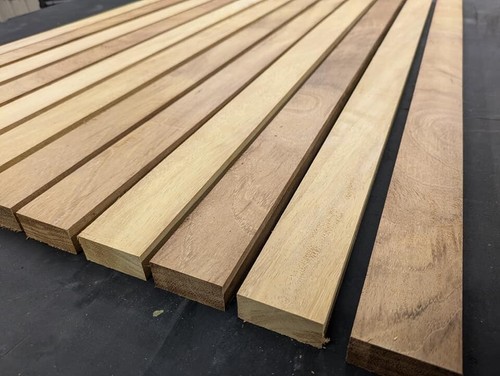 Iroko boat deck hardwood - hardwood, slats