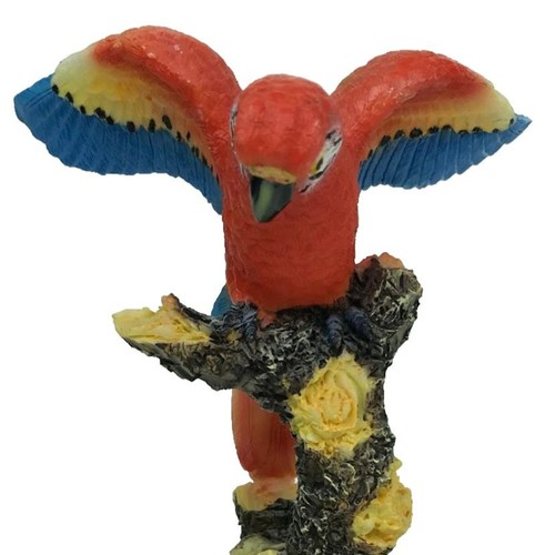 Red scarlet macaw parrot - scarlet,