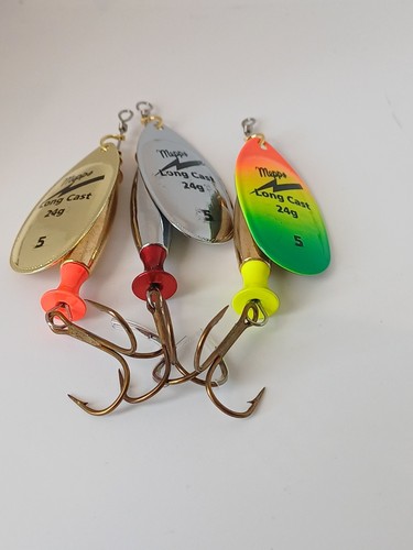 24g long casting lure - 3×24g,